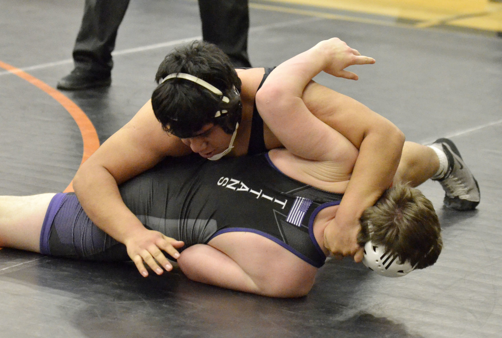 Class 1A wrestling sectional in Sibley